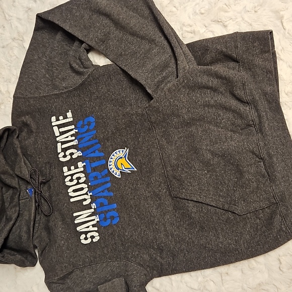 San Jose State Spartans gray hoodie XS official merchandise EUC - Picture 4 of 8